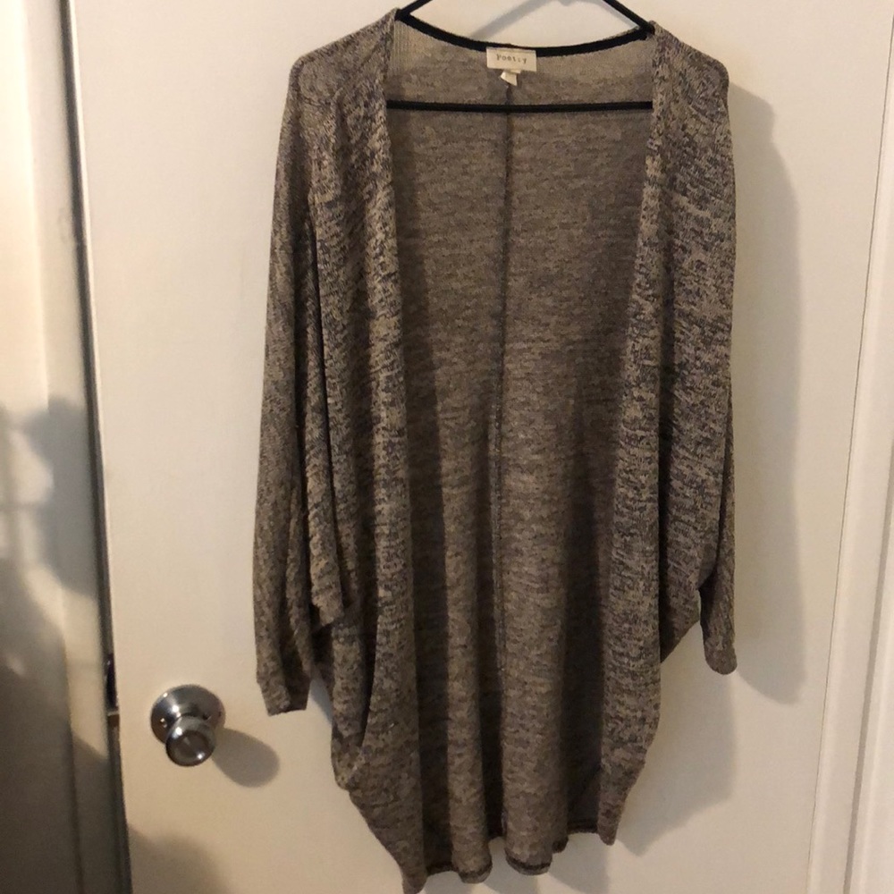 Slouchy cardigan